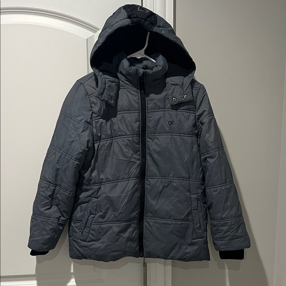 Calvin Klein Jeans Other - Calvin Klein Jeans Silver Puffer Jacket